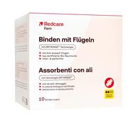 Redcare Fem Assorbenti con ali 10 pz Assorbenti