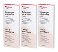 Redcare Fem Test di gravidanza Set da 3 3x1 pz Test