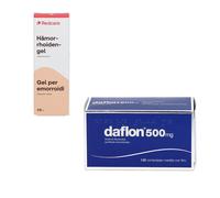 Redcare Gel per Emorroidi + Daflon® 500 120 Compresse 1 pz Set