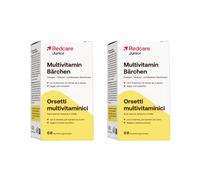 Redcare Junior Orsetti multivitaminici Set da 2 2x60 pz Compresse mast
