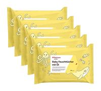 Redcare Junior Salviettine Umidificate per Bambini con Olio 5x50 pz Sa