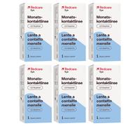 Redcare Lente a contatto mensile -1,5 Diottrie Set da 6 6x1 pz Lenti a