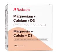 Redcare Magnesio + Calcio + D3 180 pz Capsule