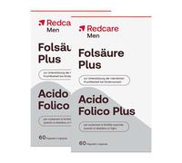 Redcare Men Acido Folico Plus 2x60 pz Capsule