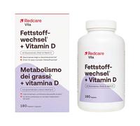 Redcare Metabolismo dei grassi + Vitamina D 180 pz Capsule