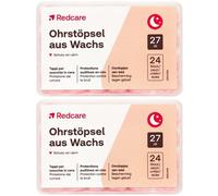 Redcare Ohrstöpsel aus Wachs 2x24 pz Tappi per le orecchie