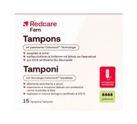 Redcare Tamponi Super Plus 15 pz Tampone