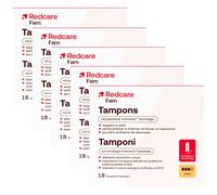 Redcare Tamponi Super Set da 5 5x18 pz Tampone
