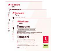 Redcare Tampons Super Plus 3x15 pz Tampone