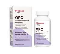 Redcare Vita OPC Estratto di semi d'uva + Vitamina C 180 pz Capsule