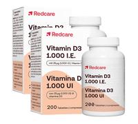 Redcare Vita Vitamina D3 1000 I.E. Set da 2 2x200 pz Compresse