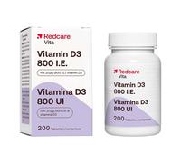 Redcare Vita Vitamina D3 800 U.I. - risparmia il 25% con il codice: RE