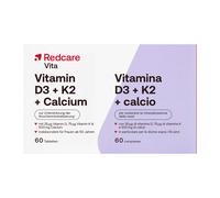 Redcare Vitamina D3, K2 e Calcio - risparmia il 25% con il codice: RED