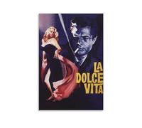 REDCHAMBER Poster con film girati a Roma, La Dolce Vita, stampa artistica da parete, poster da appendere, decorazione per la famiglia, 40 x 60 cm