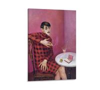 REDCHAMBER Poster da parete con ritratto della giornalista Sylvia Von Harden Otto Dix, stampa artistica da parete su tela, decorazione per la stanza, 30 x 45 cm