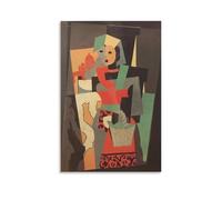 REDCHAMBER Poster su tela con artisti spagnoli Pablo Picasso L'Italienne, stampa artistica da parete per foto, poster, decorazione per la stanza, 60 x 90 cm