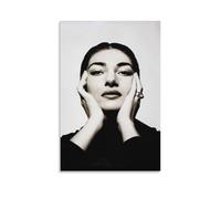 REDCHAMBER Poster su tela, stampa artistica da parete con attori e celebrità greche, Maria Callas, decorazione moderna per la casa, 40 x 60 cm