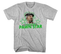 Redd Foxx Pawn Star 3 T-Shirt Manica Corta Heather Grigio Uomo
