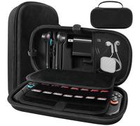 Reddening Custodia Premium per Nintendo Switch 2, custodia rigida con 27 schede di gioco e tasca per accessori, EVA resistente all'acqua, antiurto, custodia compatibile con Nintendo Switch 2