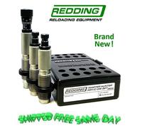 Redding Master Hunter Carbide Deluxe Die Set Di 3 Per 6.5 PRC NUOVO