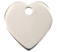 RedDingo Acciaio Inox Cartello per Gatti Cuore Incidibile S 20,1 MM Id Tags