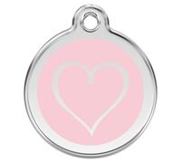RedDingo Collare Per Cani Rosa Cartoon Cuore Incisibile, Accessori