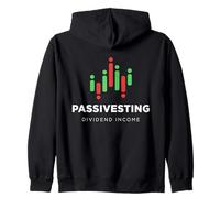 Reddito da dividendi passivestanti Investitore Reddito passivo Felpa con Cappuccio