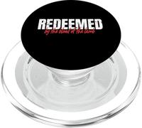 Redento dal sangue dell'agnello fede cristiana PopSockets PopGrip per MagSafe
