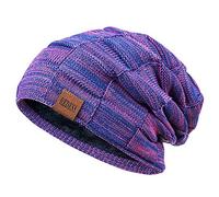 REDESS Beanie Hat per Uomo e Donna Cappelli Invernali Caldi Cappuccio con Teschio Spesso Lavorato a Maglia