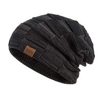 REDESS Beanie Hat per Uomo e Donna Cappelli Invernali Caldi Cappuccio con Teschio Spesso Lavorato a Maglia