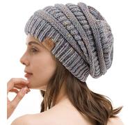 REDESS Slouchy Beanie Hat per uomo e donna Winter Warm Chunky Soft Oversize Cable Knit Cap