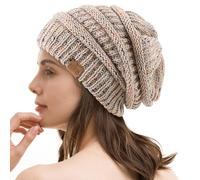 REDESS Slouchy Beanie Hat per uomo e donna Winter Warm Chunky Soft Oversize Cable Knit Cap