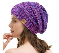 REDESS Slouchy Beanie Hat per uomo e donna Winter Warm Chunky Soft Oversize Cable Knit Cap