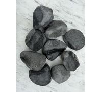 REDIL Marmi Ciottoli di Marmo Nero Ebano - 5 Sacchi da 5 kg - Sassi Pietre Giardino (40/60 mm.) Totale 25kg