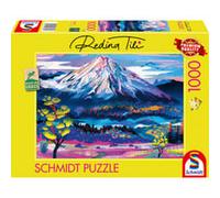 Schmidt Spiele 58644 La Tranquillità della Montagna, Redina Tili, Puzzle dei 1000 pezzi fatto di cartone d'erba