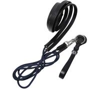 Redini da ritorno Winner in cuoio liscio con corda blu Winner