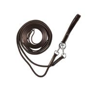REDINI DI RITORNO EQUESTRO IN NYLON TUBOLARE E CUOIO (FULL, MARRONE)