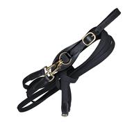 Redini di ritorno in tela e cuoio con fibbie in ottone Sartore