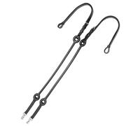 Redini elastici in cuoio per cavallo Umbria Equitazione Noir Completo