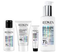 Redken Acidic Bonding Concentrate Shampoo 75ml, Conditioner 50ml, Leave-in Treatment 30ml and 24/7 Night and Day Serum 100ml