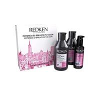 Redken Routine Protettivo Colore per Capelli Tinti con Shampoo 300 ml, Balsamo 300 ml e Trattamento Termoprotettivo 100 ml, Acidic Color Gloss