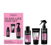 Redken Acidic Color Gloss Set Scoperta, Trattamento Termoprotettore per Capelli 190ml, Shampoo 75ml , Balsamo 50ml