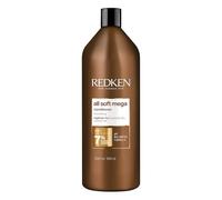 REDKEN All Soft Mega Curls Balsamo 1000 Ml per tutti i tipi di capelli, per detergere e nutrire i capelli, 1000 ml