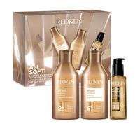 Redken all soft Set natalizio (shampoo 300 ml + balsamo 300 ml + olio 100 ml)