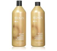 Redken All Soft Shampoo and Conditioner Set 33.8oz 1 Liter by redken all soft shampoo and conditioner