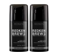 Redken Brews Men's Work Hard duo pasta modellante per uomo