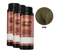 Redken Color Gels Lacquers 10 Minutos 6Na-6.01 60ml X 3 Un