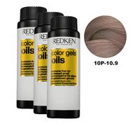 REDKEN COLOR GELS OILS #10P-10.9 60 ml x 3