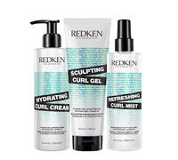 Redken Curls Stylers Hydrating Curl Cream 250ml Gel 250ml Mist 250ml