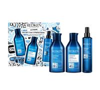 Redken - Extreme Cofanetto Natale Shampoo, Conditioner & Anti-Snap per capelli indeboliti - Shampoo riparatore,Capelli danneggiati,Cofanetto per capel